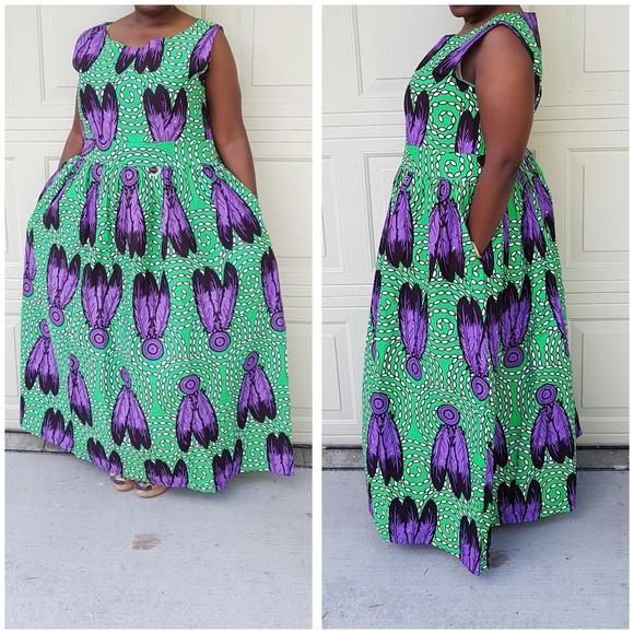 Tribal Sensation Purple and Green - Picture 4 of 7